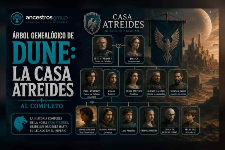 arbol genealogico dune