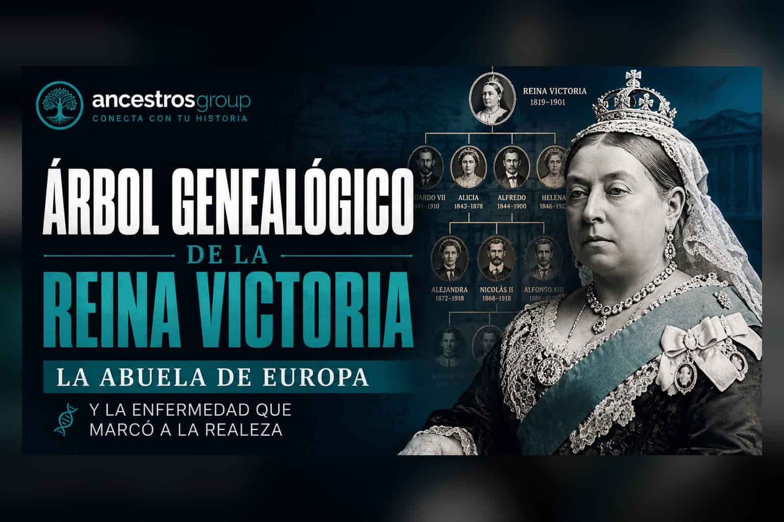 árbol genealógico reina victoria