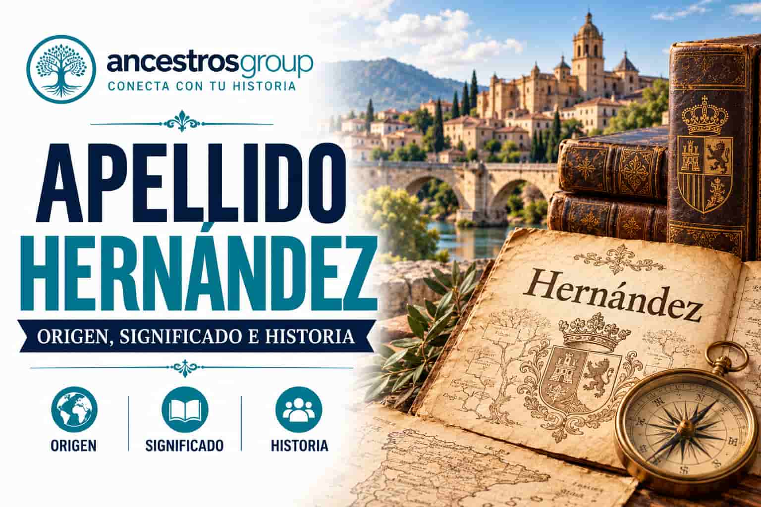 Escudo de armas y origen del apellido Hernández