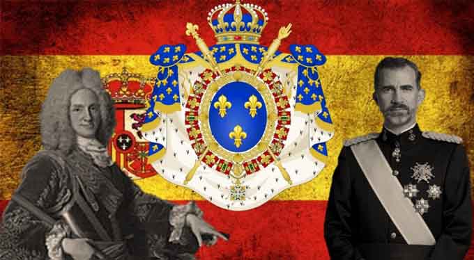 árbol genealógico de borbones