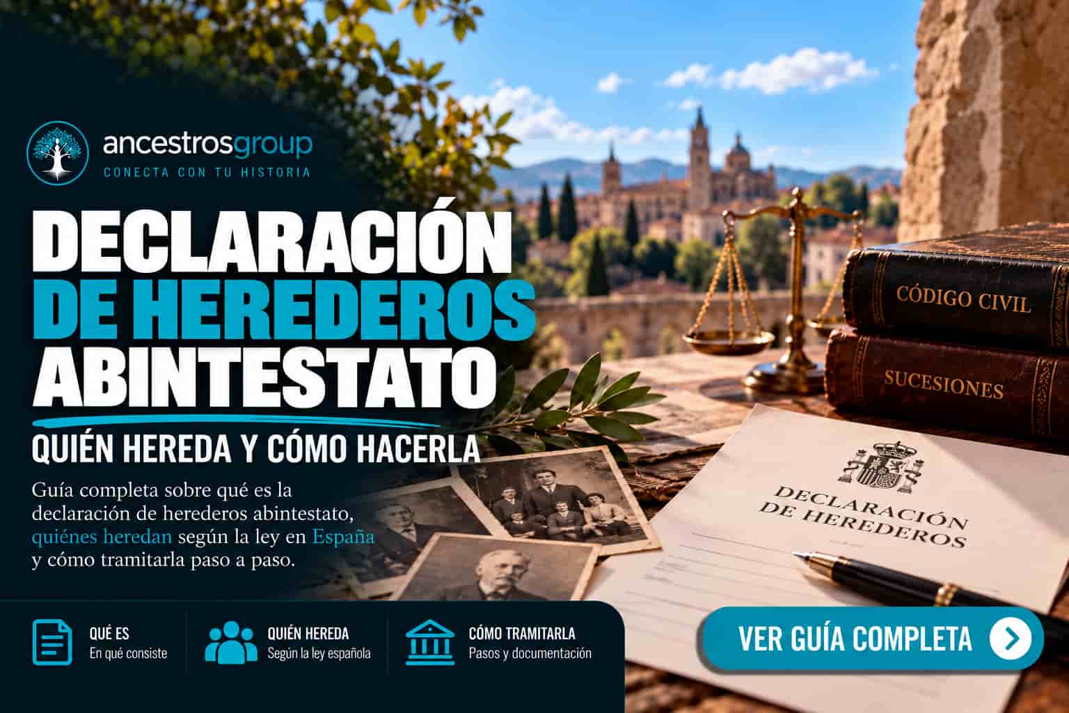 Declaración de herederos sin testamento